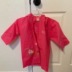 Vintage strawberry shortcake raincoat